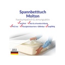 Spannbetttuch Folie/Molton