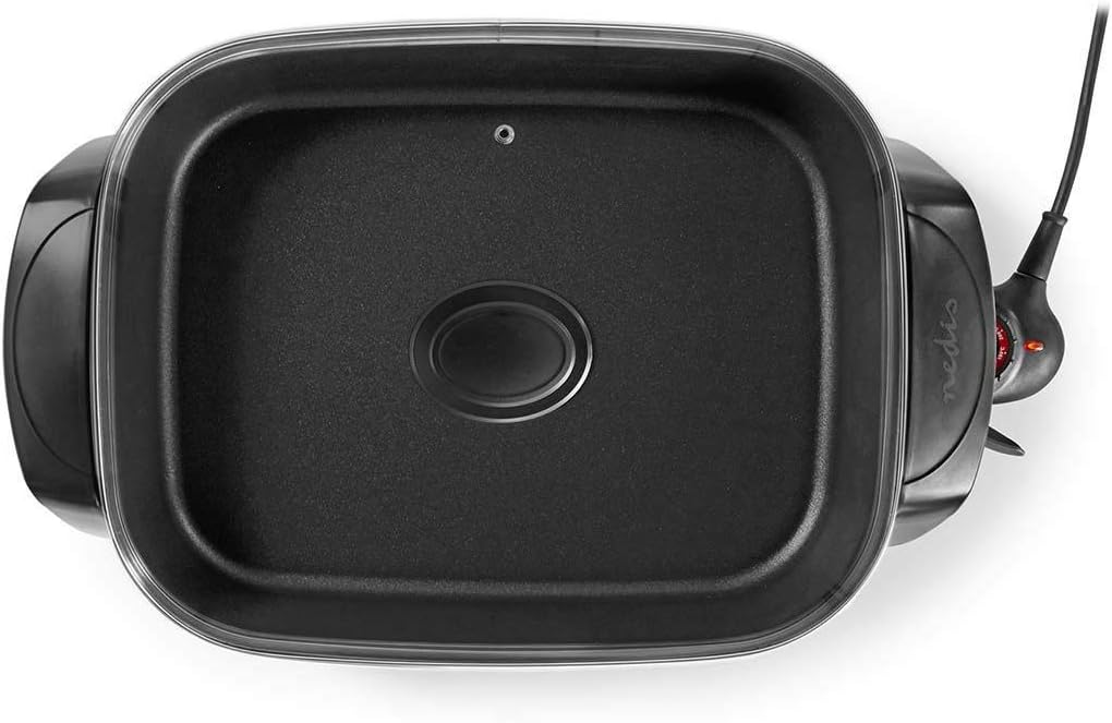 Tragbare elektrische Schienenpfanne (30 cm quadrat)