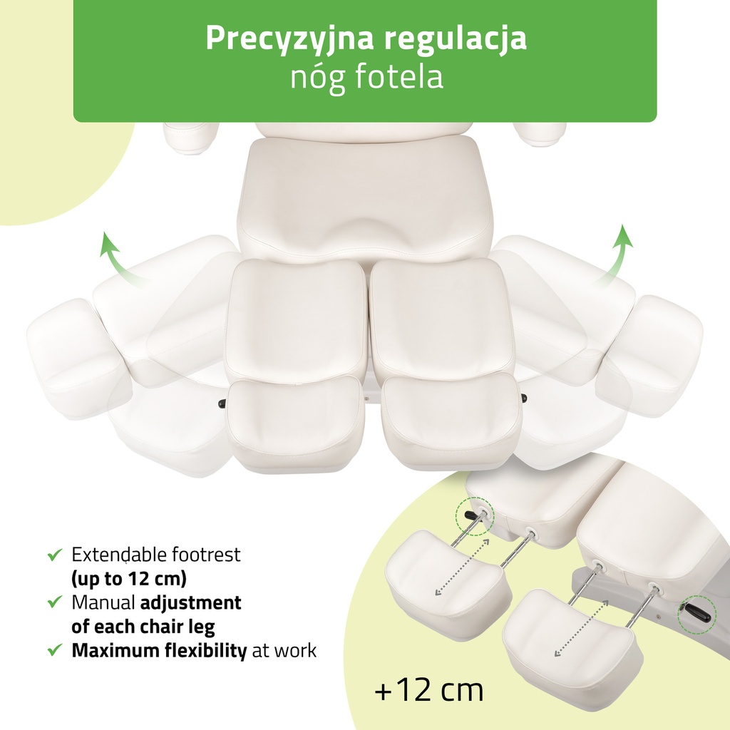 Kosmetik-Behandlung Stuhl Elara PRO 6P
