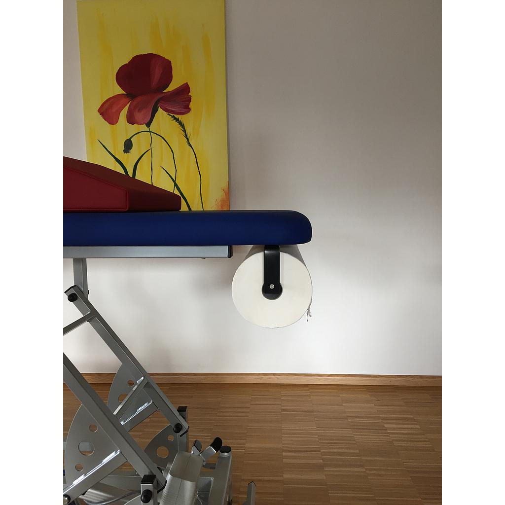 Papierrollenhalter für Therapieliegen