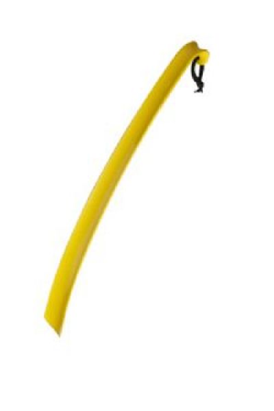 Langer-Schuhlöffel Kunststoff, 40 cm, gelb