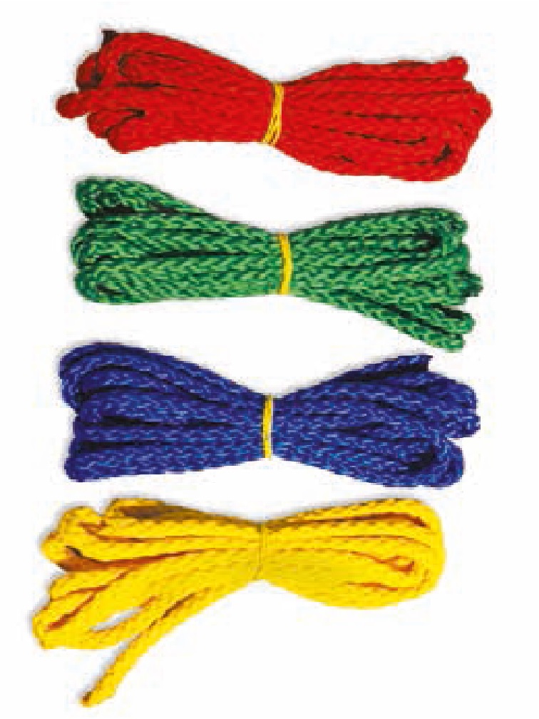 Seilset farbig, 4 St