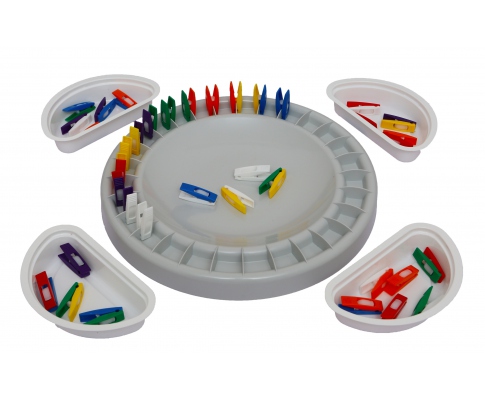 Klammerspiel Domino