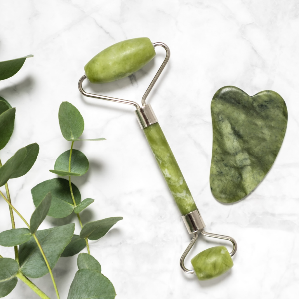 Jade Roller & Gua Sha Stein