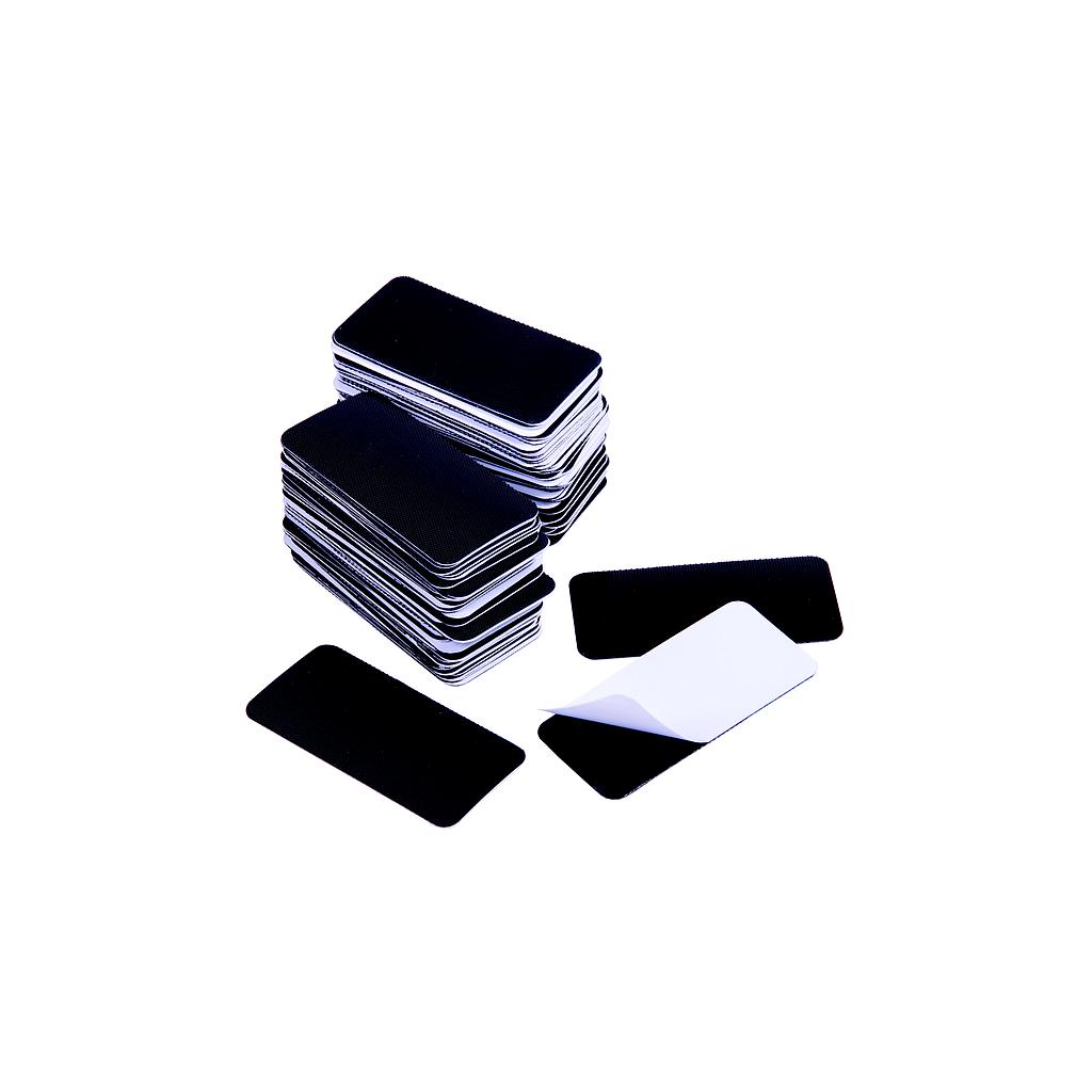 Selbstklebende Haken Schwarz