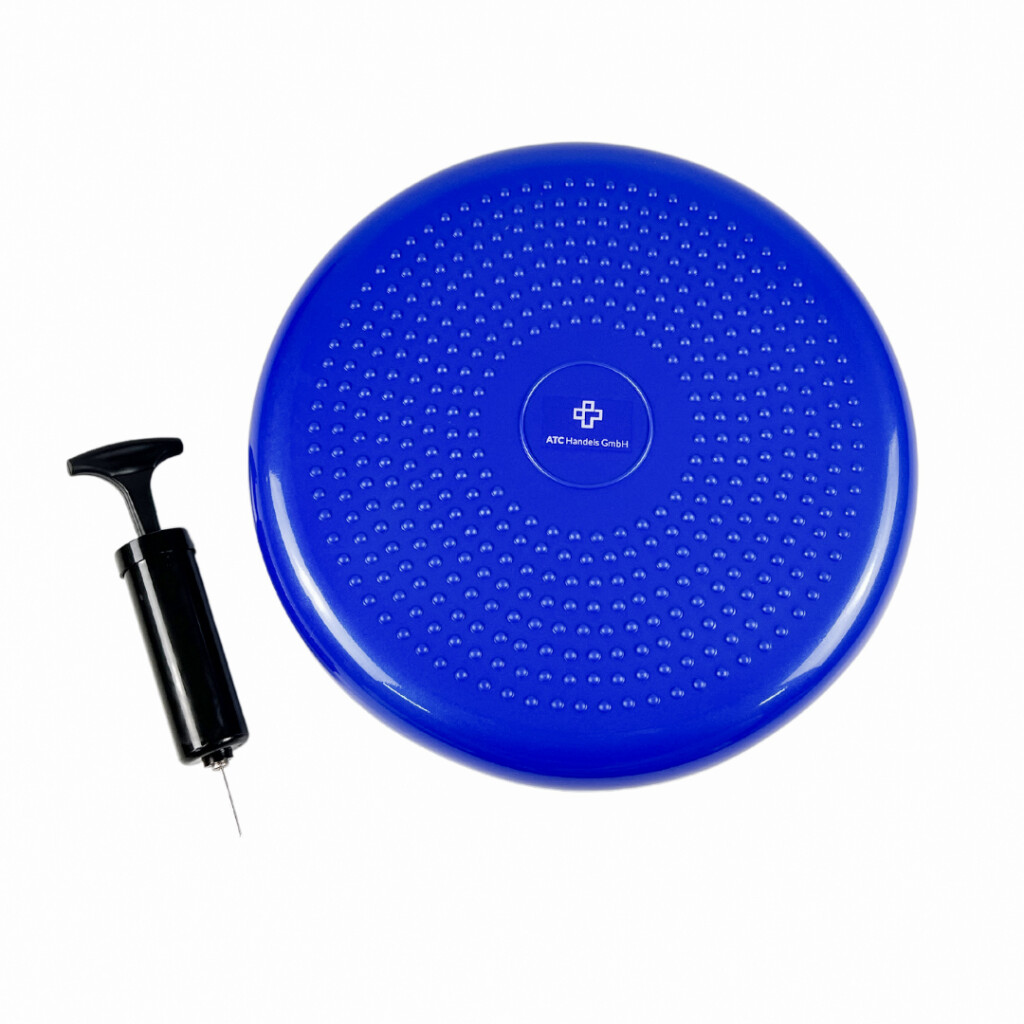 Balance / Sitzkissen mit Pumpe Blau