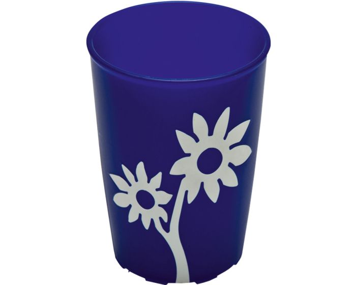 ORNAMIN Becher mit Anti-Rutsch-Blume