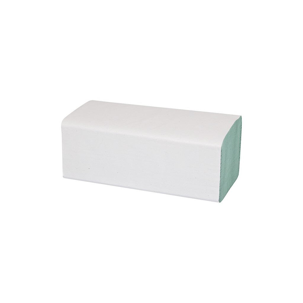 Falthandtücher 1-lagig, grün 25 x 23cm, 5.000 Blatt