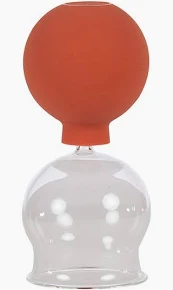 Schröpfglas mit Ball