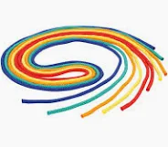 Gymnastik-Springseile, 6er Set: 300 cm