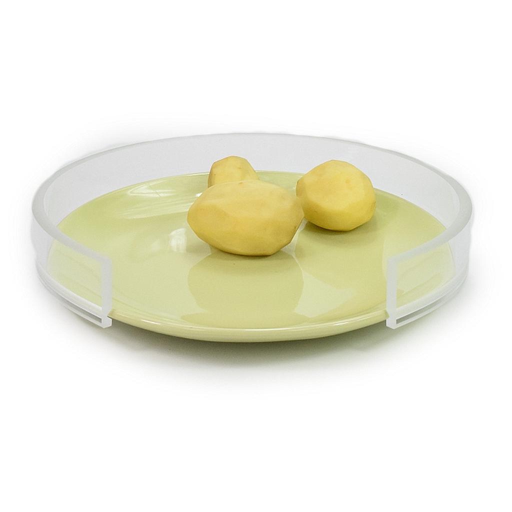 Tellerrand transparent