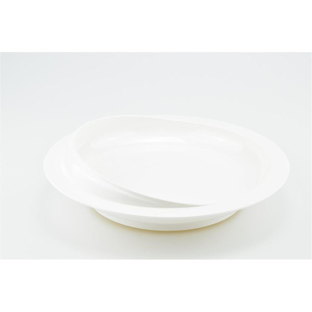 Teller mit Randerhöhung