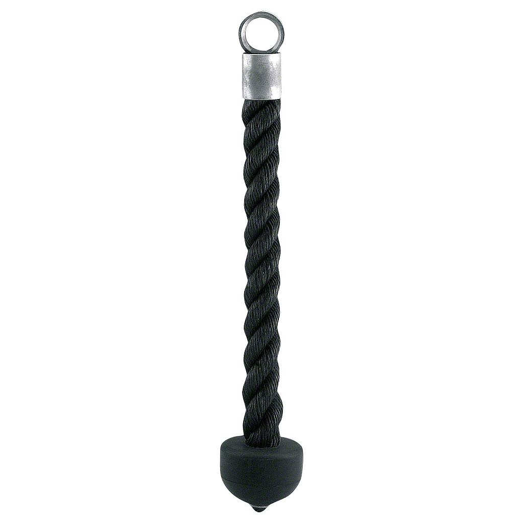 Trizepsseil einfach, schwarz