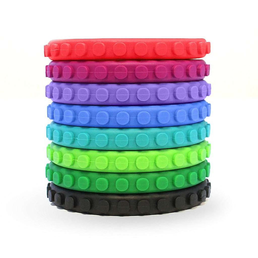 Kauarmband Junior texturiert