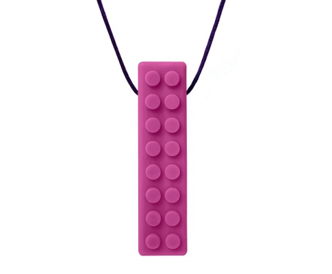 Kauhalskette Brick texturiert