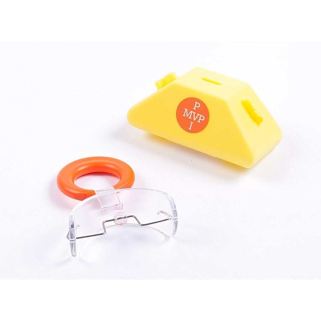 Mundvorhofplatte mit Perle