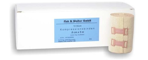Kurzzugbinden mit Klammer