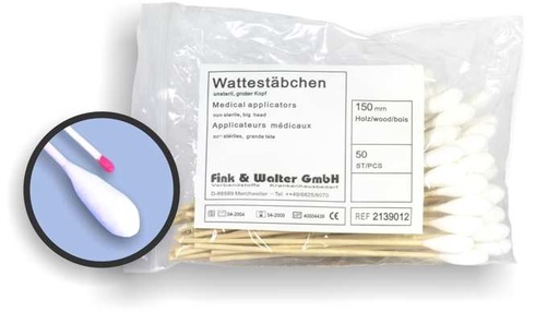 [Art. Nr. FIWA329022] Wattestäbchen steril 150mm