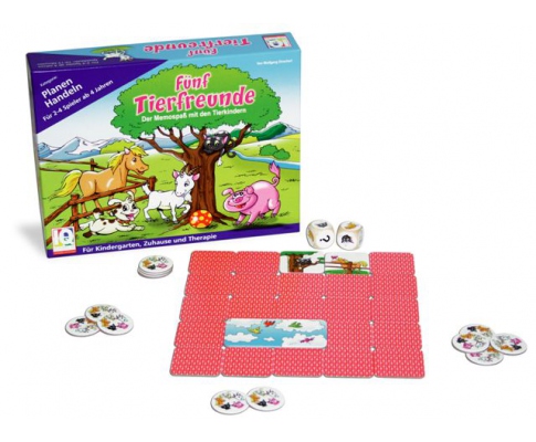 [Art. Nr. ATC1944] Fünf Tierfreunde