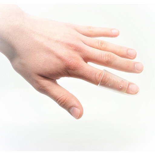 Fingerschiene nach Stack transparent