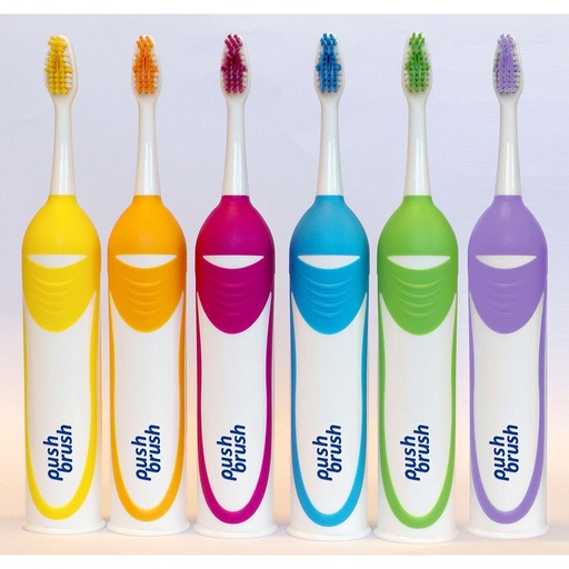 Push Brush die Einhandzahnbürste