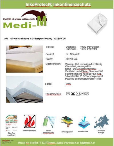 Matratzen Inkontinenz Schutzspannbezug