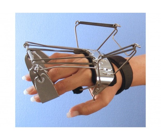 Umgedrehte Hand/Fingerschiene