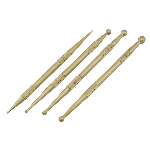 Massagestäbchen aus Messing