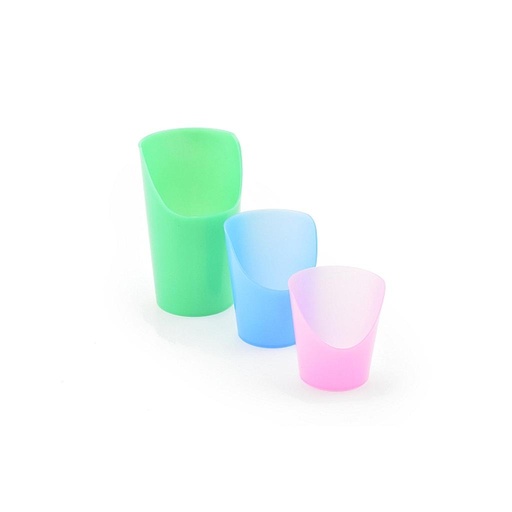 Trinkbecher mit Nasenausschnitt flexibel, 2 St.