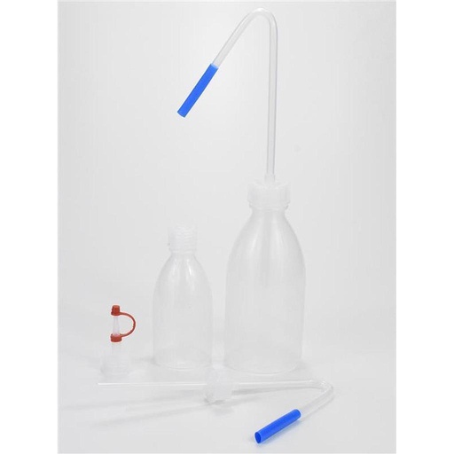 HDPE-Flasche transparent