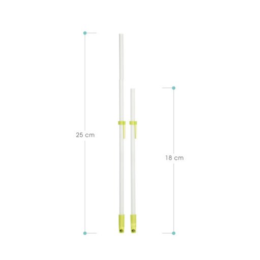 [Art. Nr. ATC5424] Trinkhalme mit Rückflussstop/Kugelventil