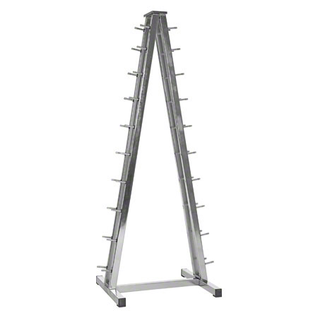 [Art. Nr. TEC22580] Chrom-Hantelständer ohne Hanteln