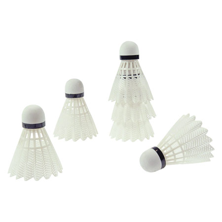 [Art. Nr. TEC02059] Federbälle aus Kunststoff, 6 Stück