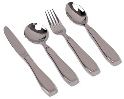 [Art. Nr. ALLAE22782] Essbesteck 4er-Set Parkinson schwere Ausführung