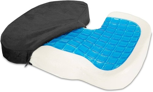 [Art. Nr. PINO44647]  Ergonomisches Sitzkissen Steißbein Memory Foam