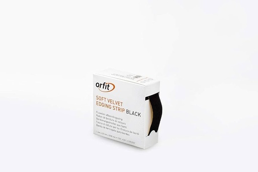 [Art. Nr. LOH35116] Orfit Soft Velvet Edging Strip Black