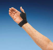 [Art. Nr. MEDI1004] NRX Daumenabduktion mit Unterstützung des Handgelenks Universal schwarz