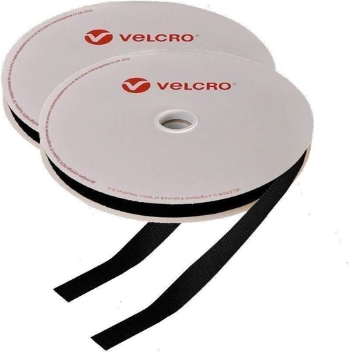 [Art. Nr. M600000022] Velcro Schlaufenband 5cm x 25m schwarz