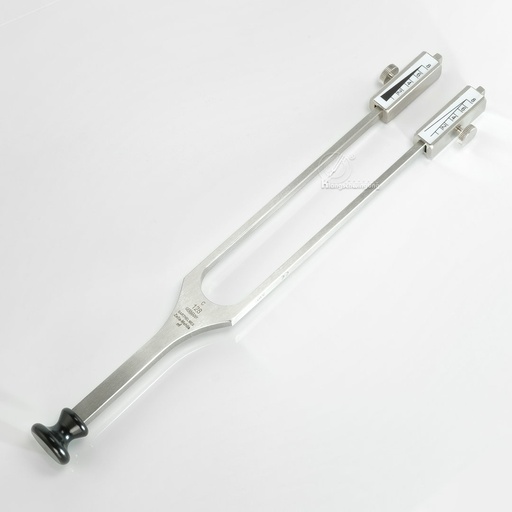 Rydel-Seiffer Stahlstimmgabel mit Fuß c 64 Hz c 128 Hz