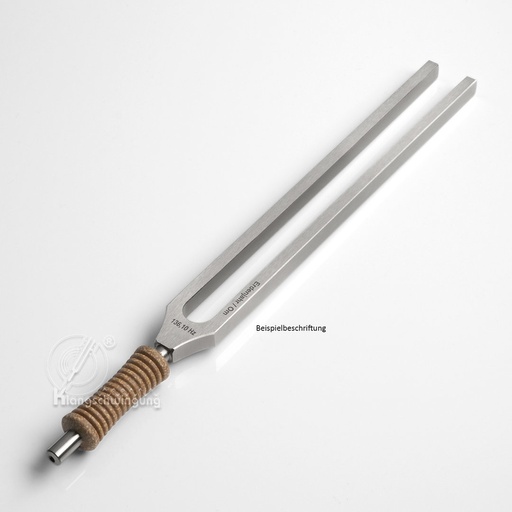 Stimmgabel "Profi" Stahl 128 Hz Meistergabel inkl. Griffpolster, Etui