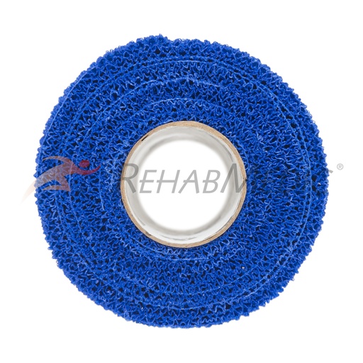[Art. Nr. REHA2730BL] POWERFLEX Kohäsiver Verband blau